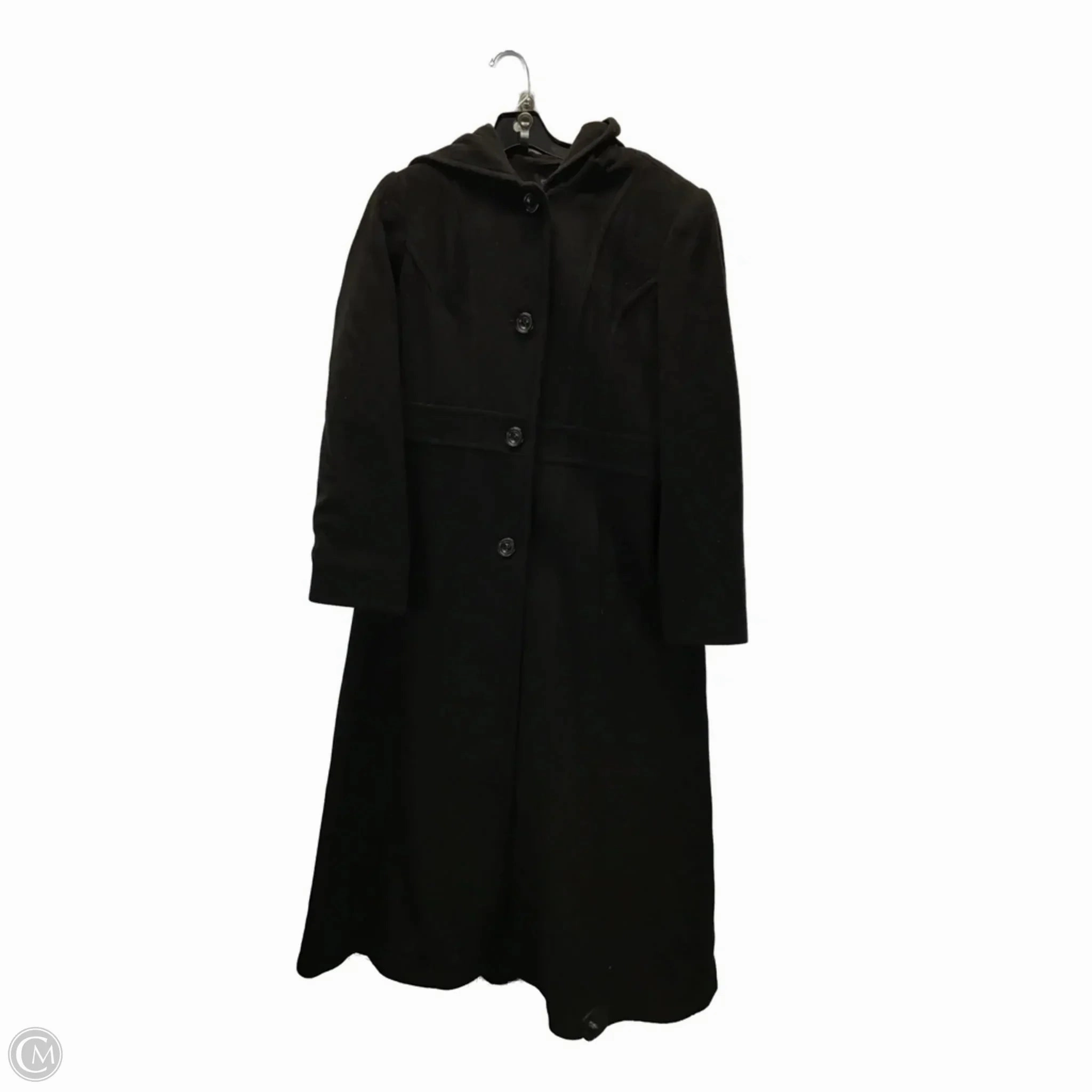 Coat Wool By Clothes Mentor In Brown, Size: 10 Modern Fit