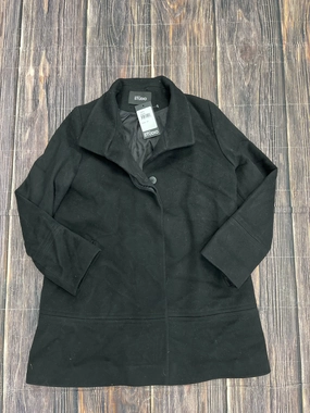 Coat Wool By Cma In Black, Size: M Zippered Vents Reinforced Stitching