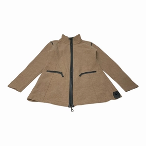 Everyday Layers Reinforced Collar Structure Coat Wool By Frauenschuh In Beige, Size: S
