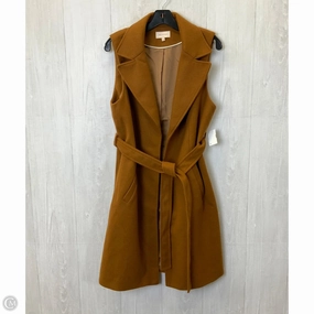 Coat Wool By Skies Are Blue In Bronze, Size: L Modern Layers
