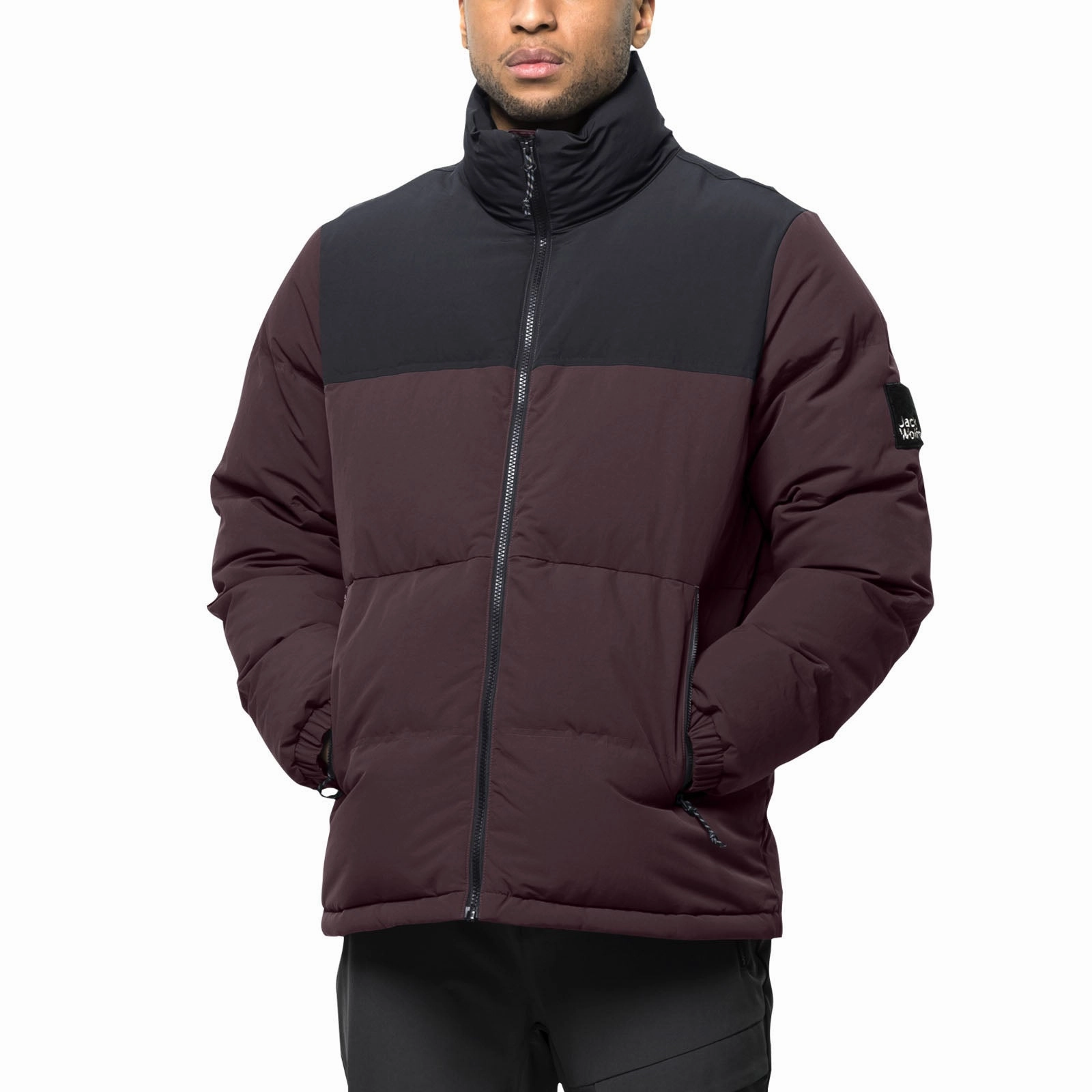 Jack Wolfskin Mens Alex  Down Jacket Coat QuiltedPattern Snow Block