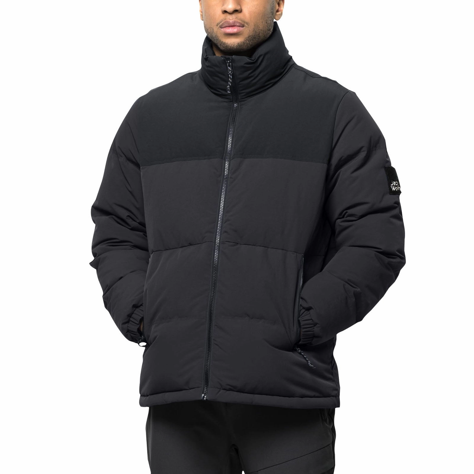 Low Profile Insulation BondedSeams Jack Wolfskin Mens Alex  Down Jacket Coat