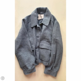 Coat Peacoat By Lc Lauren Conrad In Blue, Size: 2x Eco Nice Windproof Closure