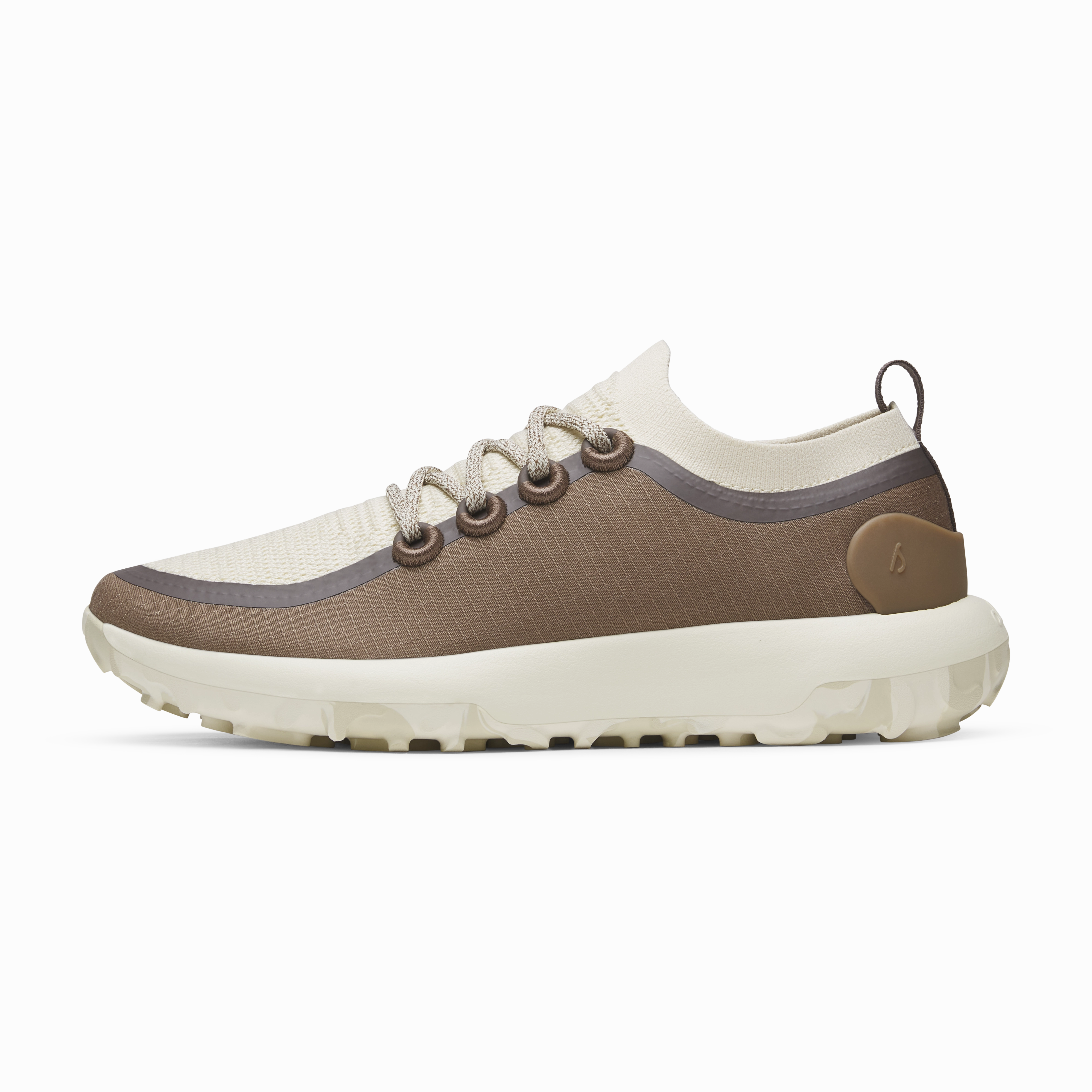 Men's Trail Runner - Hazy Cocoa/Dark Cocoa (Stony Cream Sole) Boosted comfort
