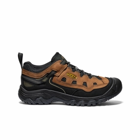 Core Comfort Ventilation Ports Men's Targhee IV Vented Hiking Shoe  |  Bison/Golden Yellow