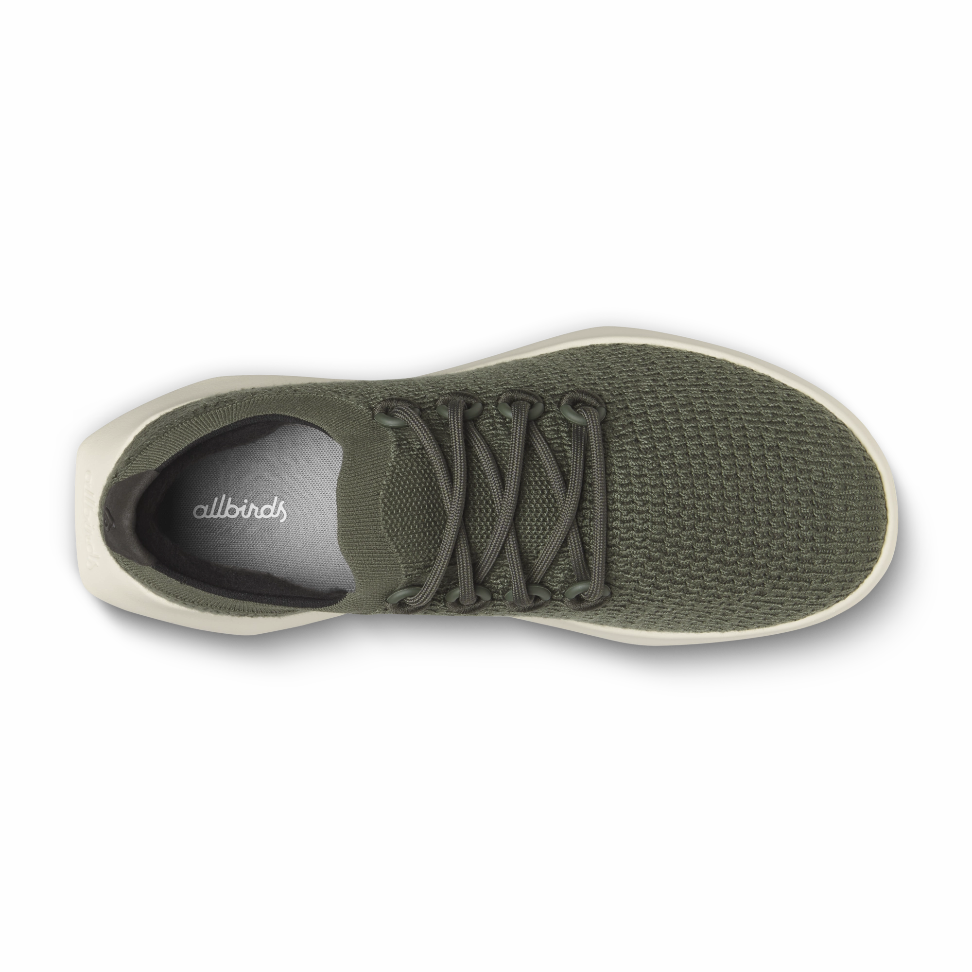 Men's Tree Dasher 2 - Thunder Green (Stony Cream Sole) lace up closure