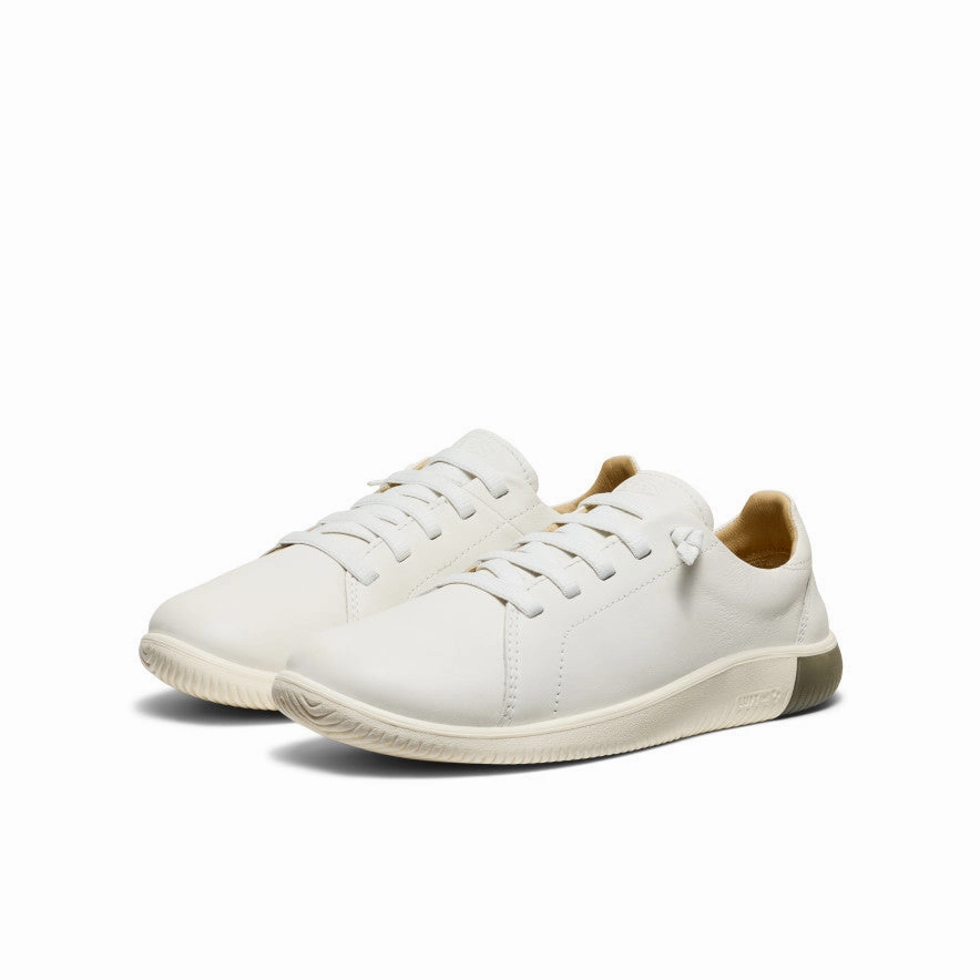 Block Walk Men's KNX Leather Sneaker  |  Star White/Star White