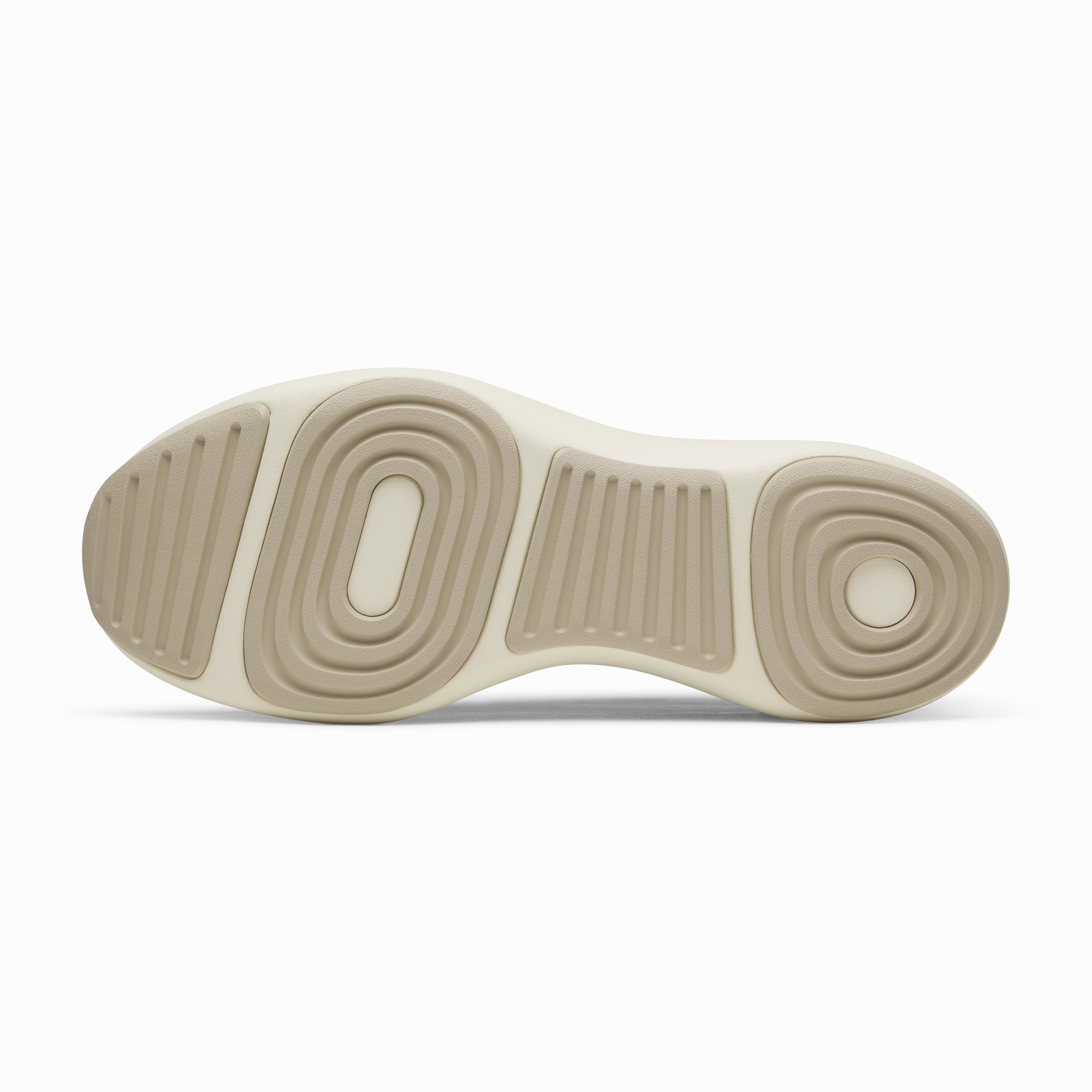 Men's Strider - Rugged Beige (Stony Cream Sole) Abrasion Resistant Heel Dynamic Traction