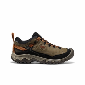 Kids Pick Men's Targhee IV Wide Waterproof Hiking Shoe  |  Sea Turtle/Roasted Pecan