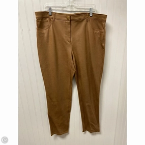 Pants Leggings By Chicos In Tan, Size: Xl Fitness Lover Fade Resistant