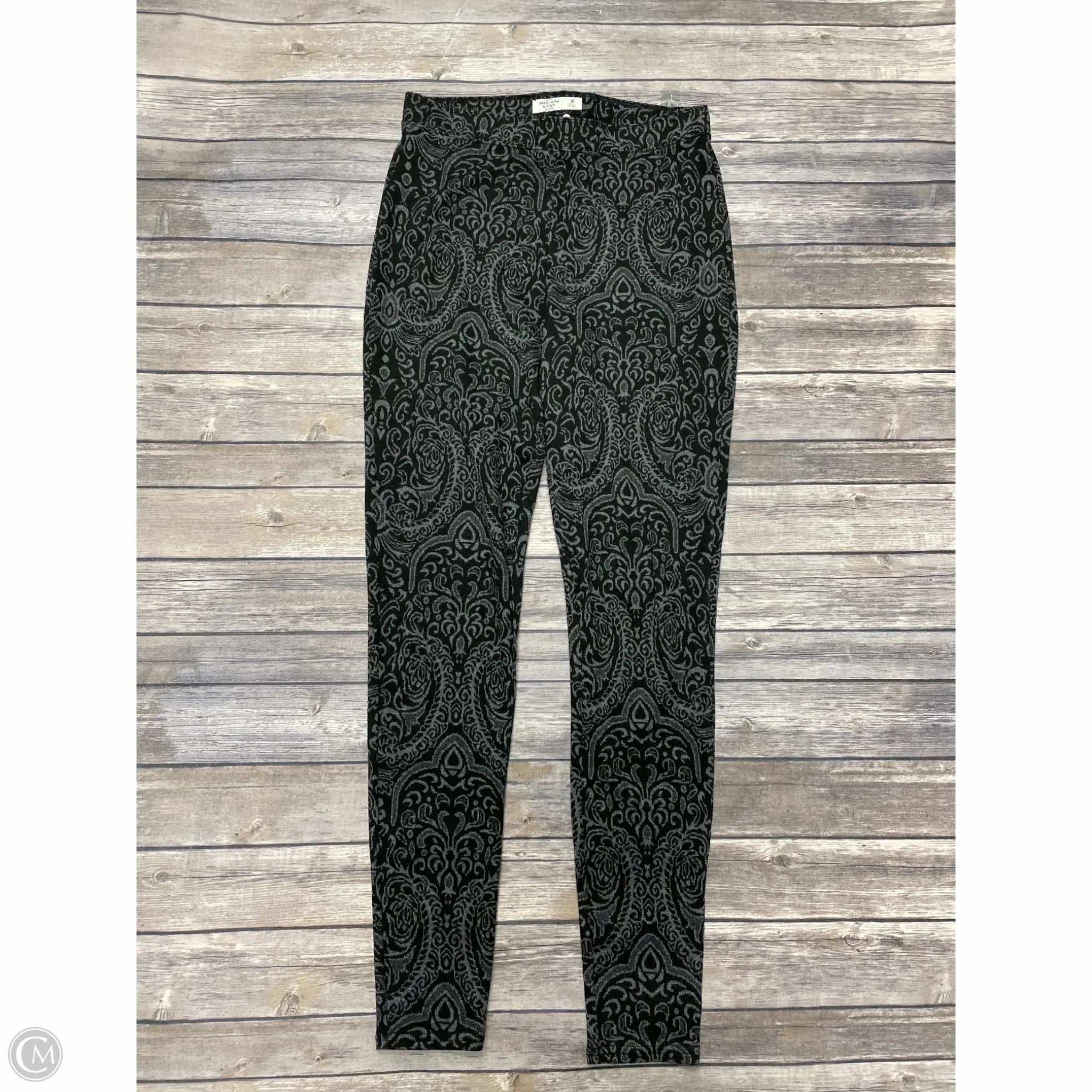 Soft Touch Travel Enthusiast City Style Pants Leggings By Abercrombie And Fitch In Black, Size: M