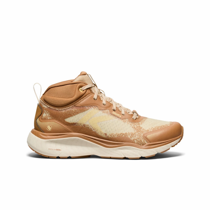Women's Leiki Waterproof Hiking Boot  |  Safari/Chipmunk London Edge Low Profile Silhouette