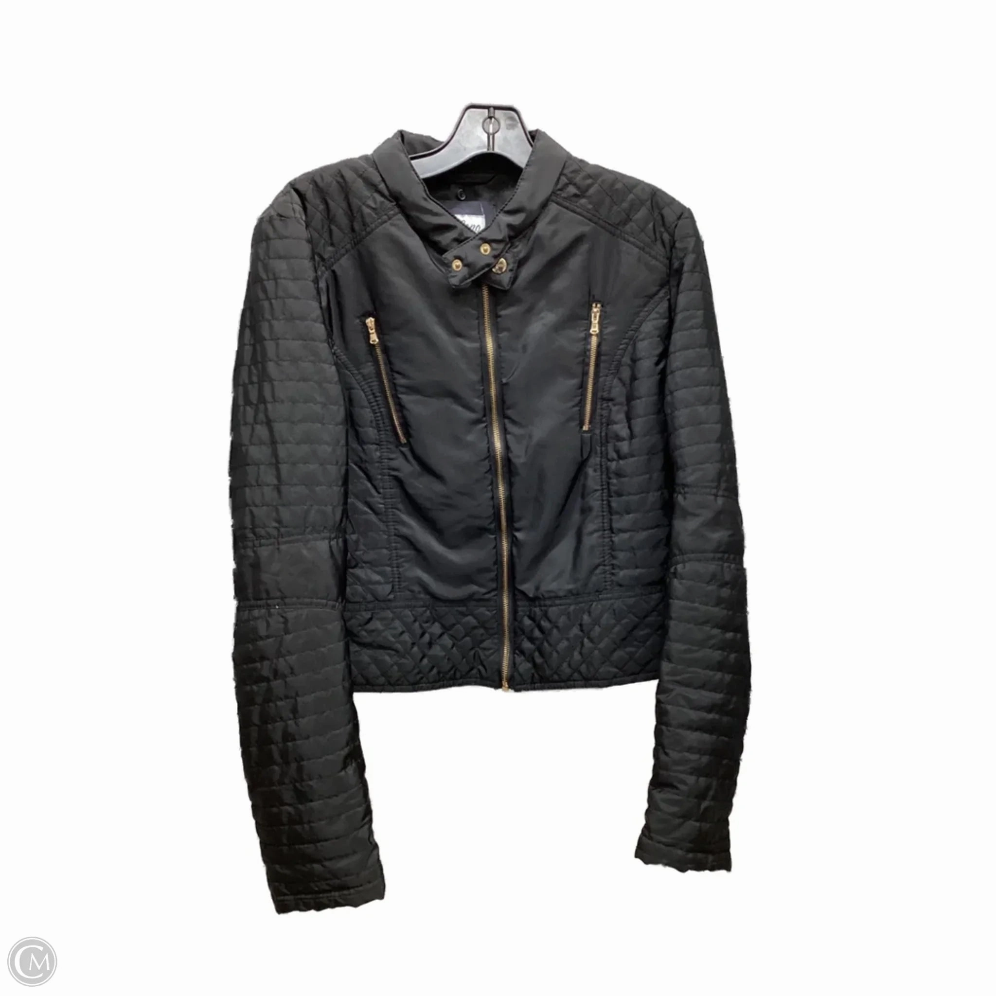 Weatherproof Shell Trail To Town Coat Puffer & Quilted By Ci Sono In Black, Size: M