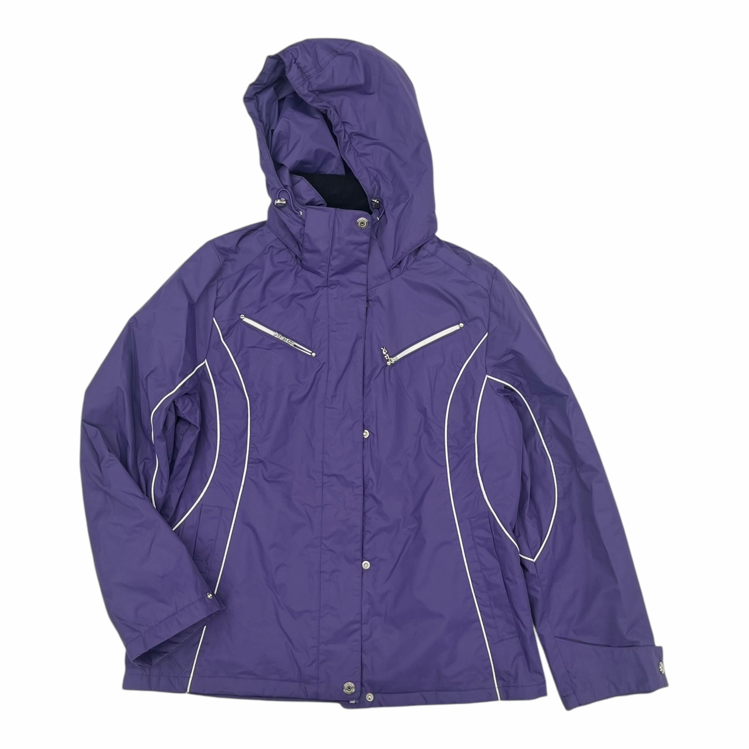Coat Puffer & Quilted By Zero Xposure In Purple, Size:M Ergonomic Articulation Functional Pockets Style