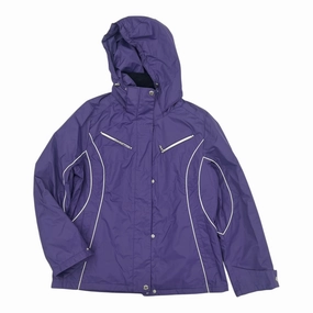 Coat Puffer & Quilted By Zero Xposure In Purple, Size:M Ergonomic Articulation Functional Pockets Style
