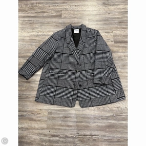 wrinkle free Coat Peacoat By Old Navy In Plaid Pattern, Size: 3x