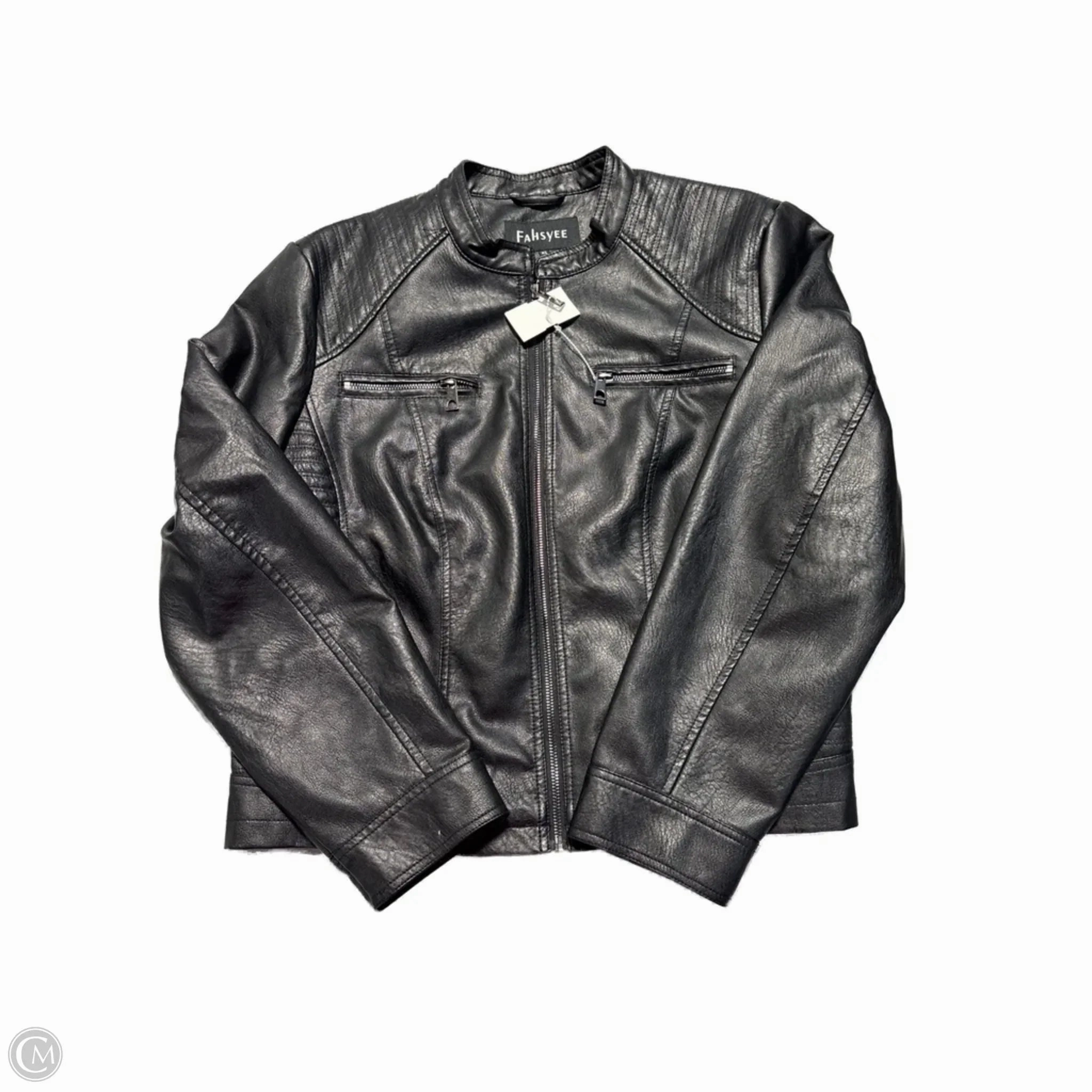 Coat Leather By Cmc In Black, Size: Xl Heat Trapping Layer Non Bulky Profile