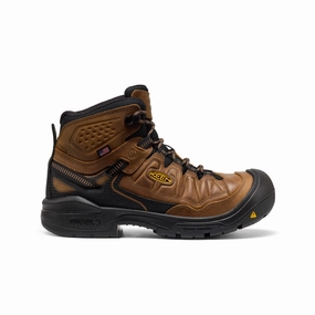 Men's Targhee IV Waterproof Work Boot (Soft Toe)  |  Belgian/Black Low Profile Rainy Day Commuter