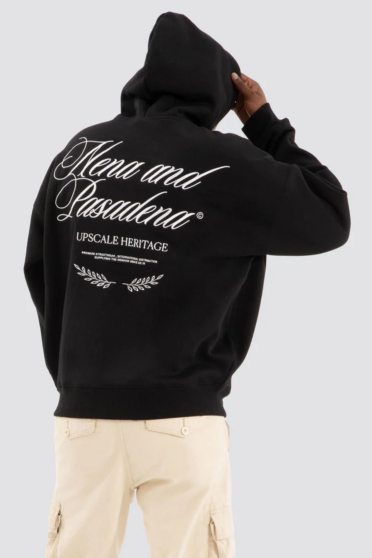 Functional Fit Etiquette Box Fit Hoodie Jet Black