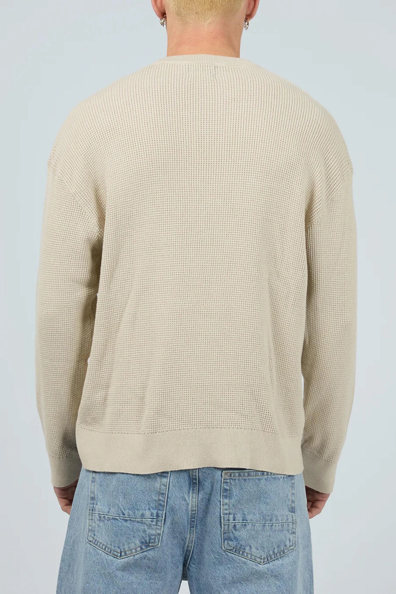 Waffle Knit Stone Windproof Design