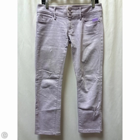 Jeans Designer By Lilly Pulitzer In Purple Denim, Size: 4 High Durability Office Friendly