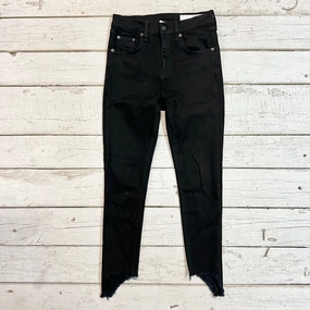 Jeans Designer By Rag And Bone  Size: Xs Smooth Texture Button Fly Closure