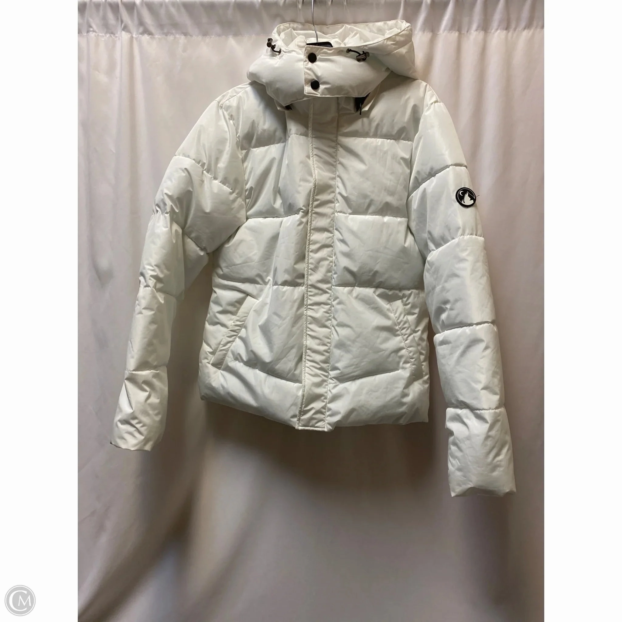 Everyday Layers Coat Puffer & Quilted By Zyia In White, Size: M