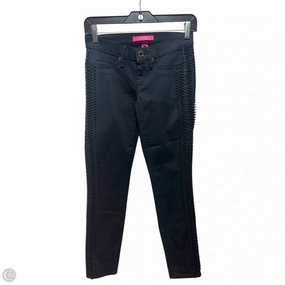 Comfortable Wear Clean Fashion South Ocean Skinny Jeans Designer By Lilly Pulitzer In Onyx, Size: 00