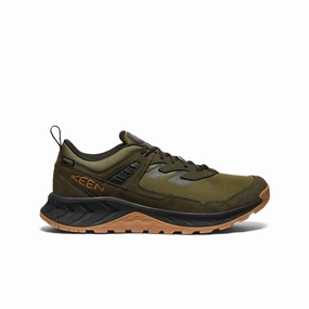 Men's Hightrail Waterproof Hiking Shoe  |  Winter Moss/Gold Flame Short Trip Pull Hike
