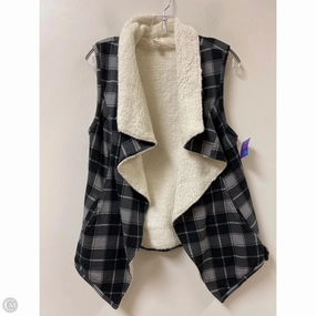 Coat Faux Fur & Sherpa By Matilda Jane In Black & Grey, Size: S Ski Use Ergonomic Cut