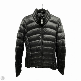 Sporty Fit Practical Layer Coat Puffer & Quilted By Calvin Klein In Black, Size: M