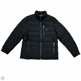 Coat Puffer & Quilted By Nautica In Black, Size: L TapedZippers