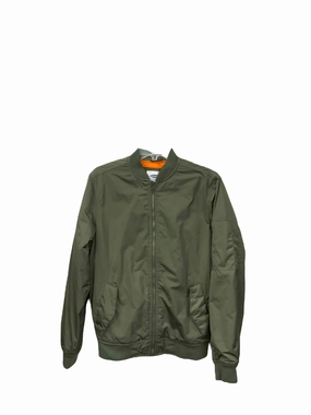 Odor Resistant Coating Jacket Puffer & Quilted By Old Navy In Green, Size: S