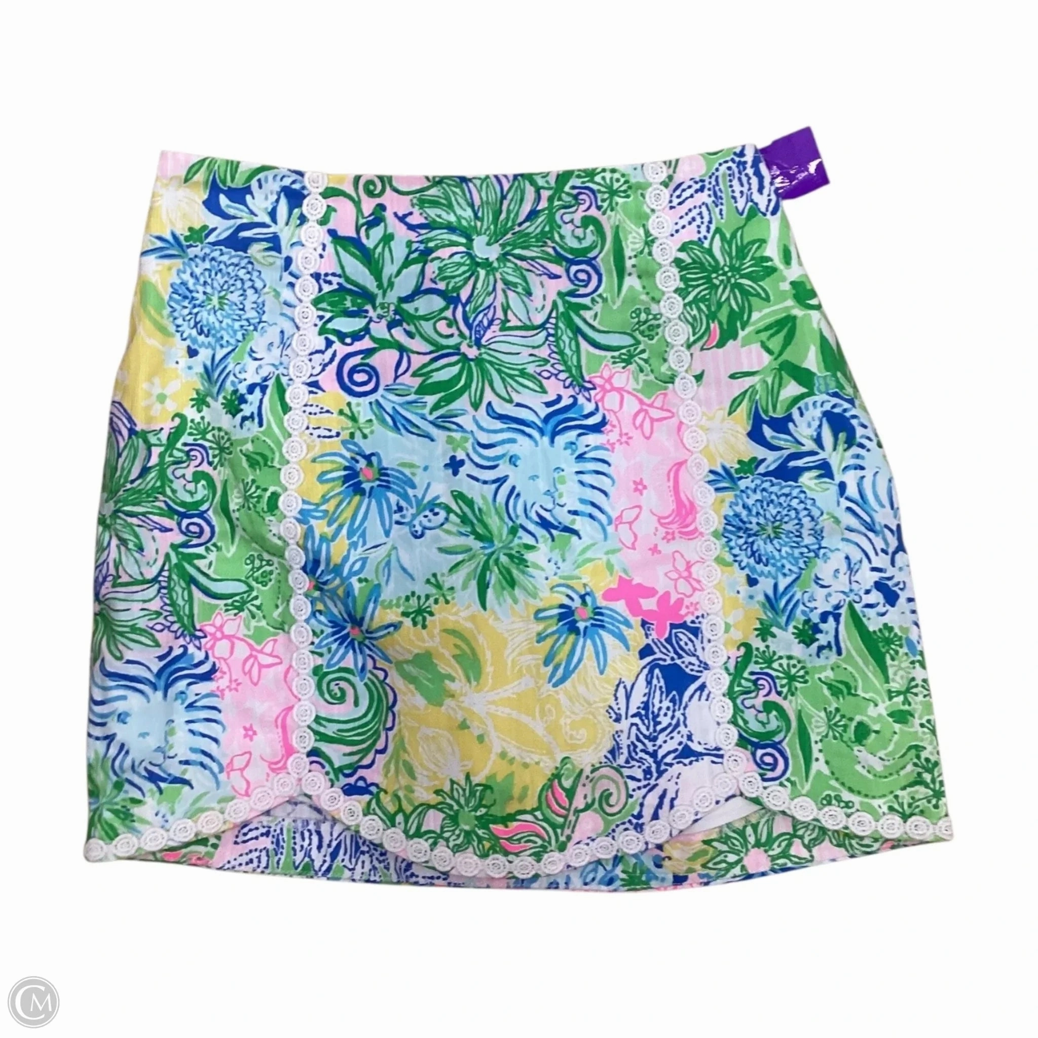 Skirt Designer By Lilly Pulitzer In Multi-colored, Size: 0 party look Midi length