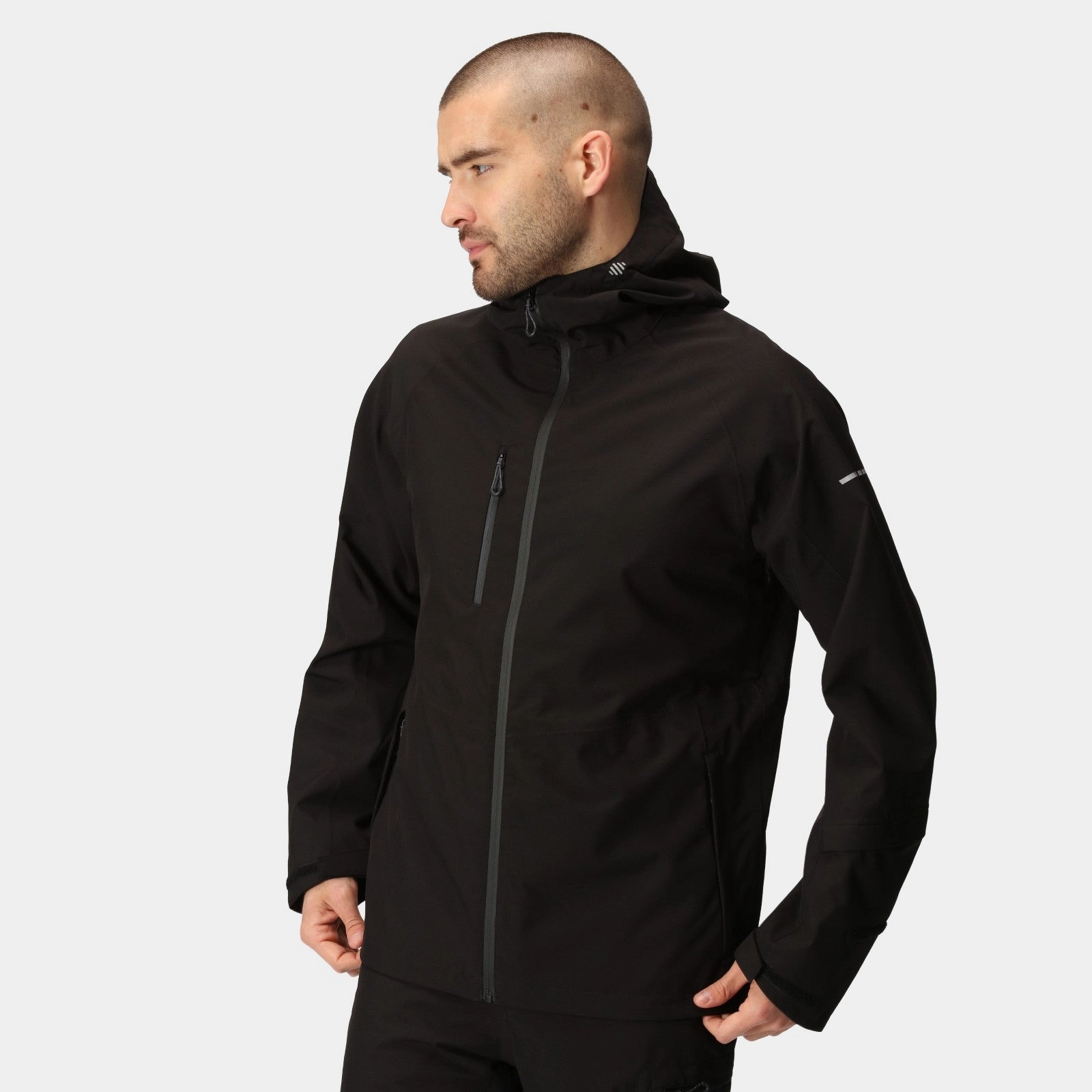 Layer Friendly Shape Weatherproof Zipper Tech Regatta Professional Mens X Pro Beacon Waterproof Jacket