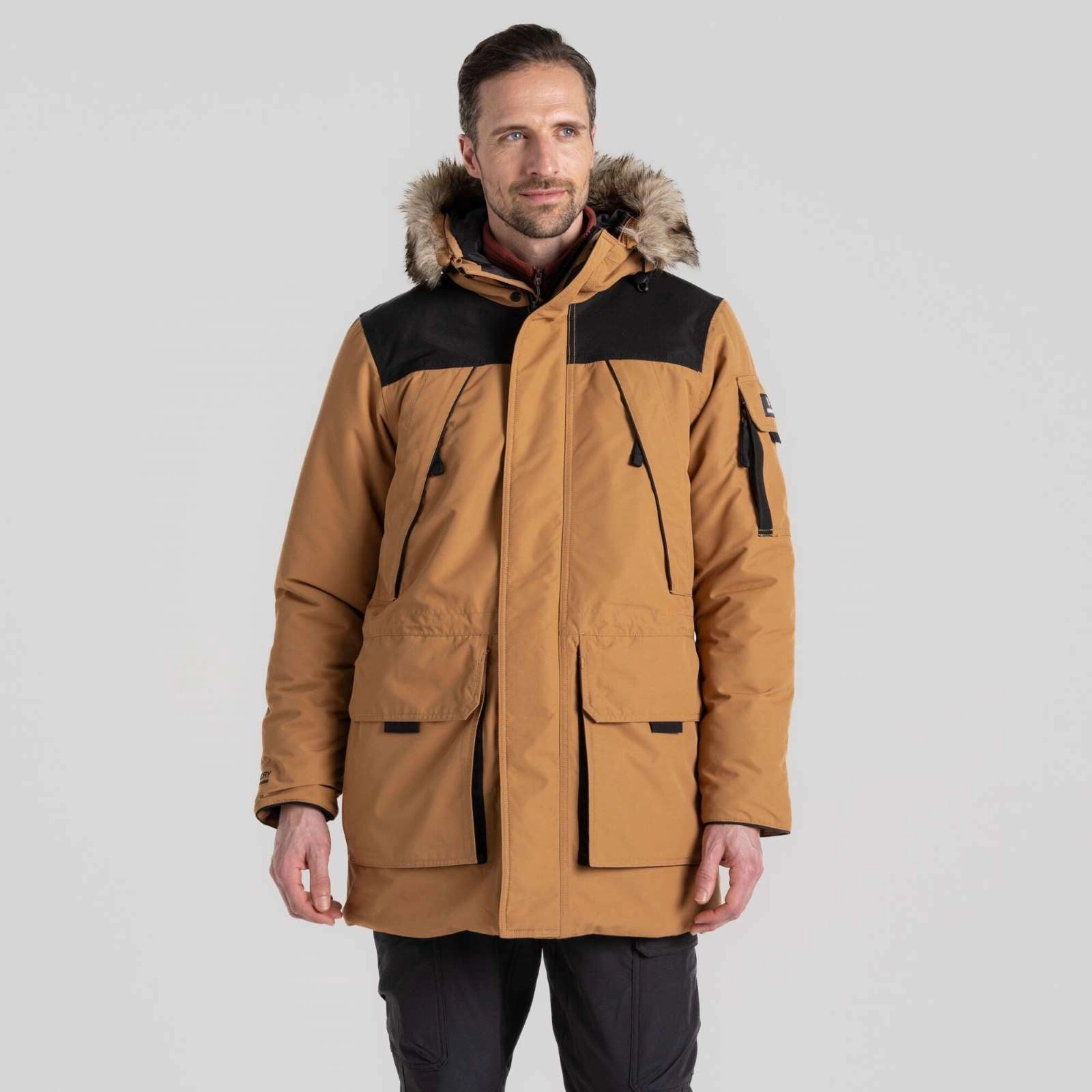 Essential Fit Craghoppers Mens Bishorn III Waterproof Parka Jacket