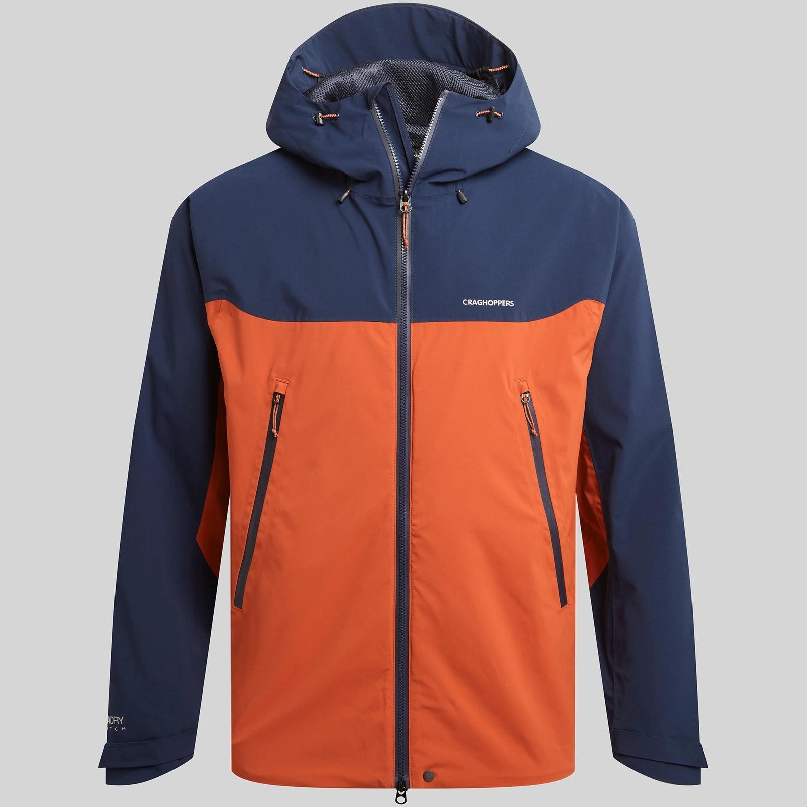 Craghoppers Mens Diggory Stretch Waterproof Walking Jacket Easy Layering Reinforced Elbows