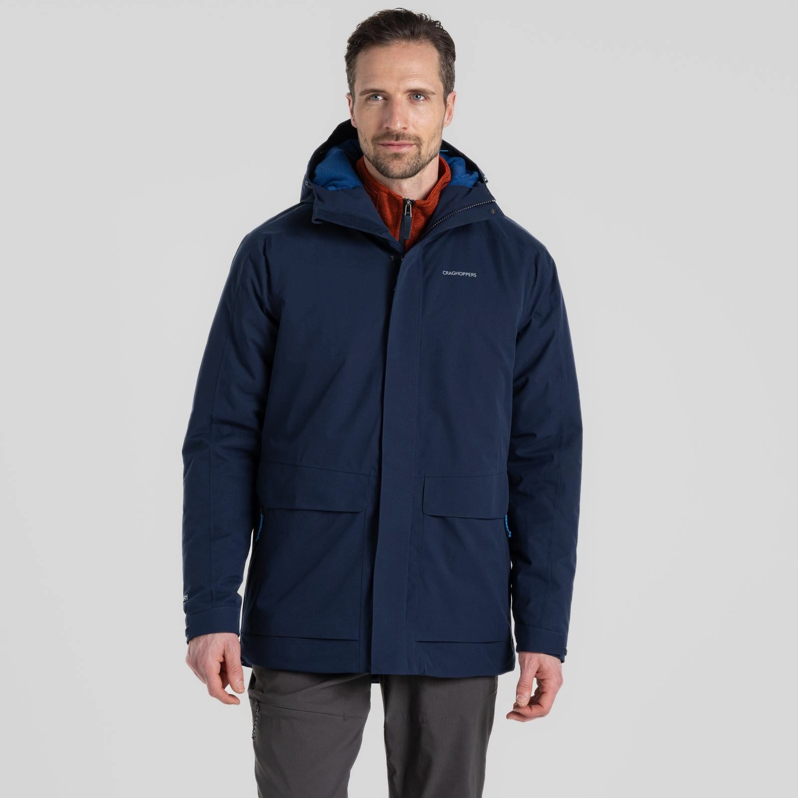 Craghoppers Mens Lorton Thermic Waterproof Waking Jacket Polarized Sun Protection