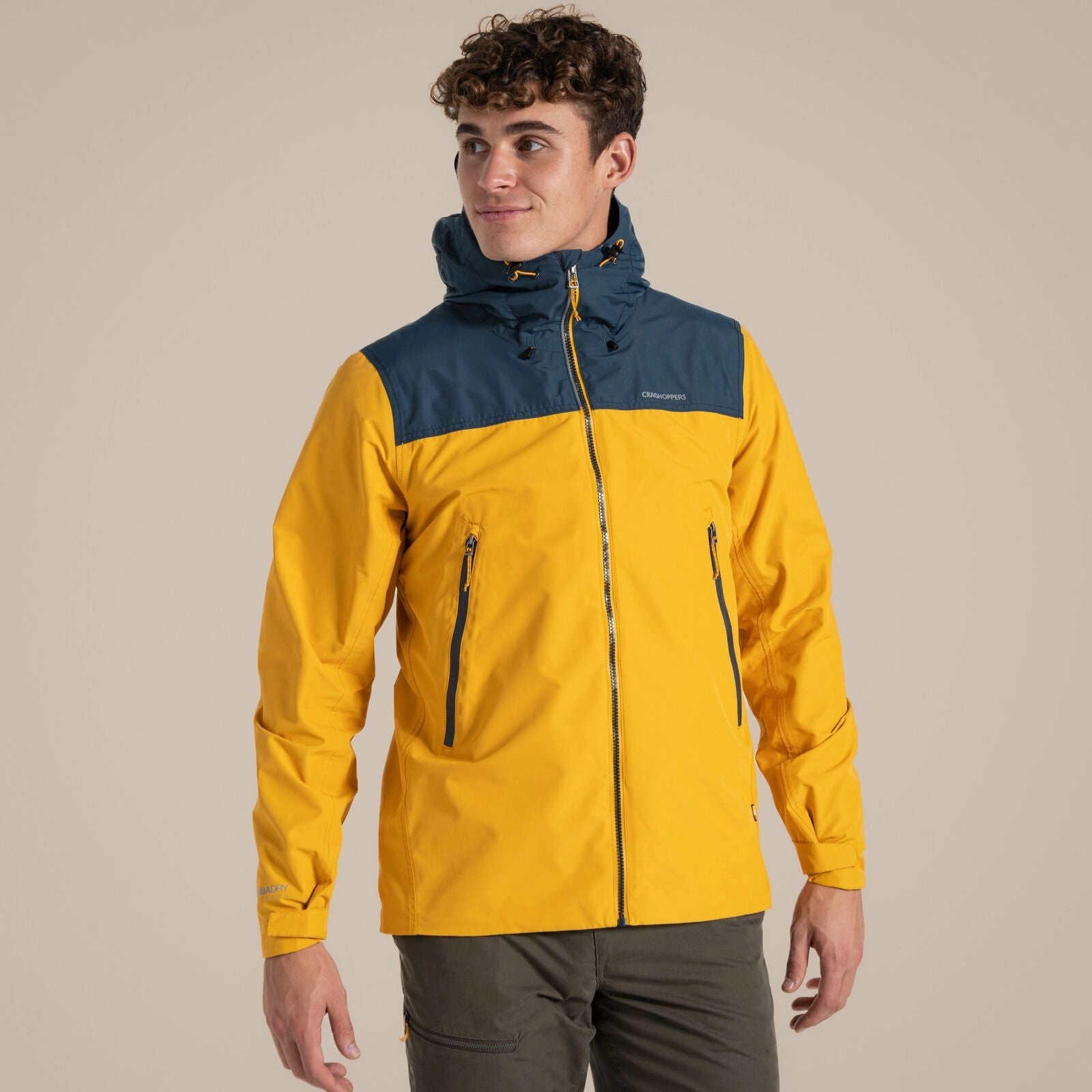 Warmth Without Bulk Snag Free Fabric Craghoppers Mens Vanth Breathable Waterproof Jacket