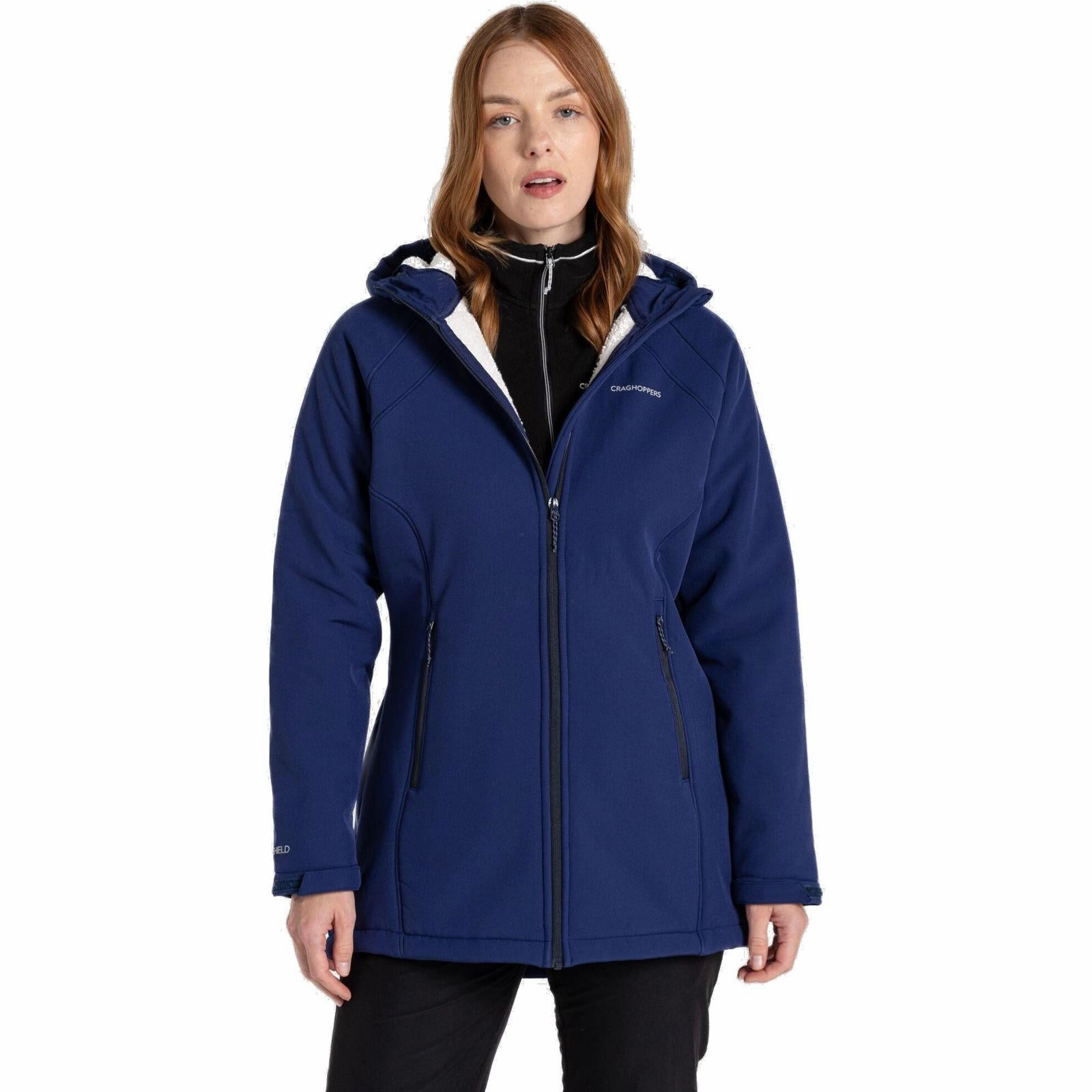 Craghoppers Womens Gwen Softshell Hooded Jacket Stretch Cloth