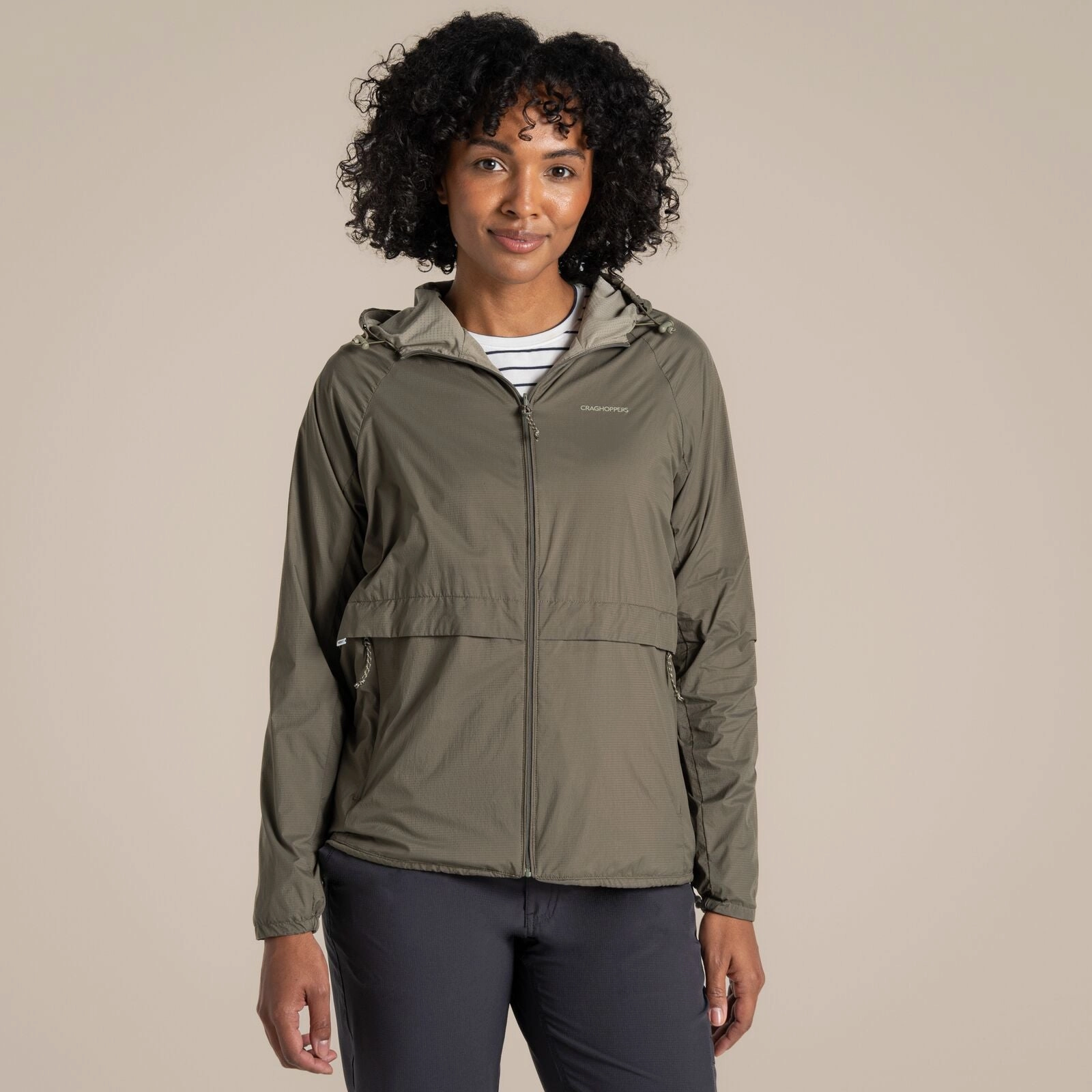 Soft Lined Interior Quick Access Pockets Craghoppers Womens Rosa  Reversible  Softshell Jacket