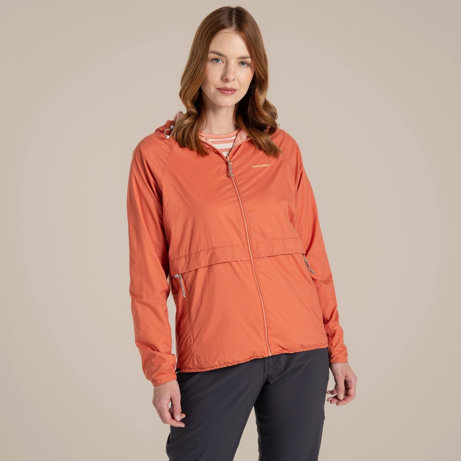 Craghoppers Womens Rosa  Reversible  Softshell Jacket High Visibility Trim Travel Wardrobe