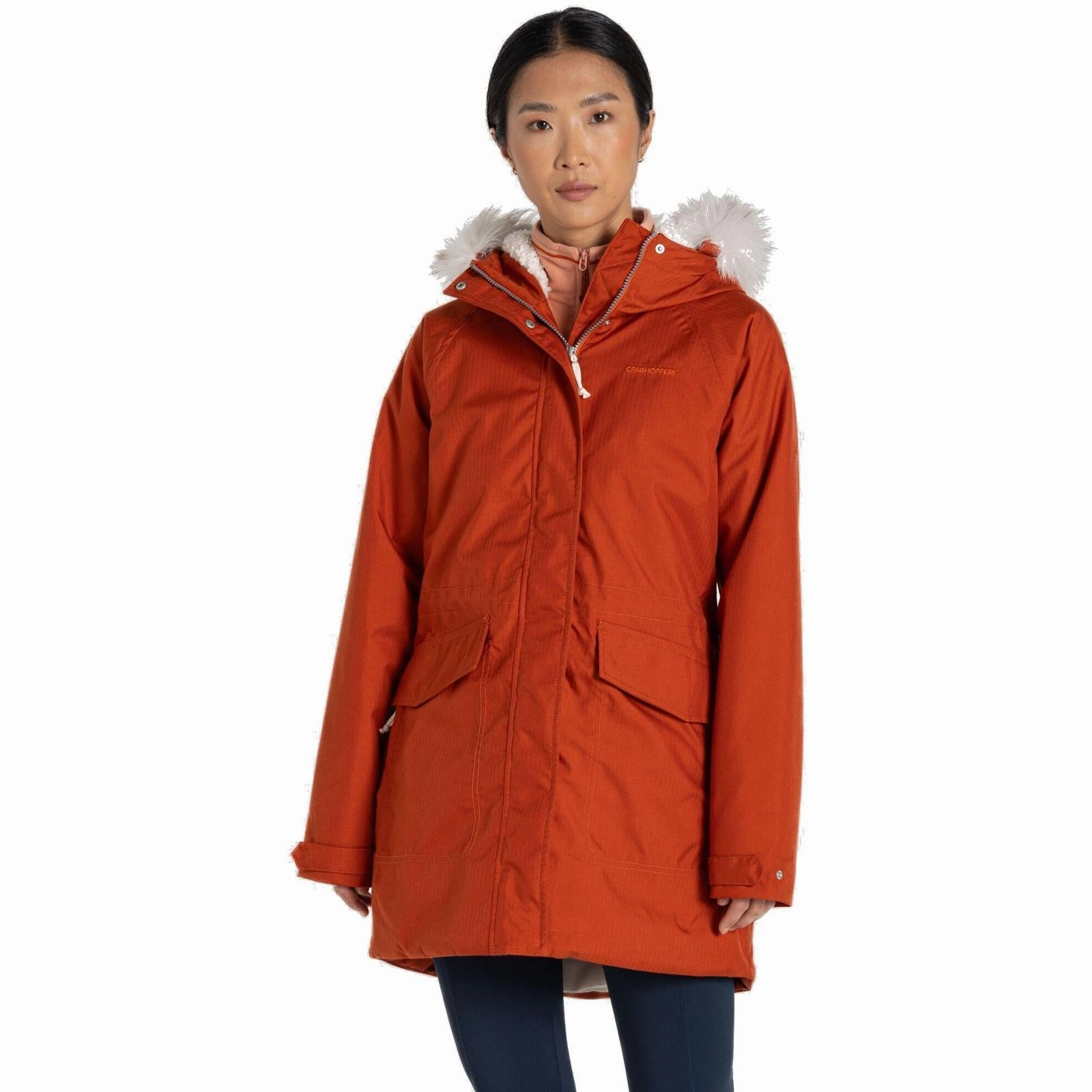 Extended Coverage Craghoppers Womens Sofia Waterproof Jacket