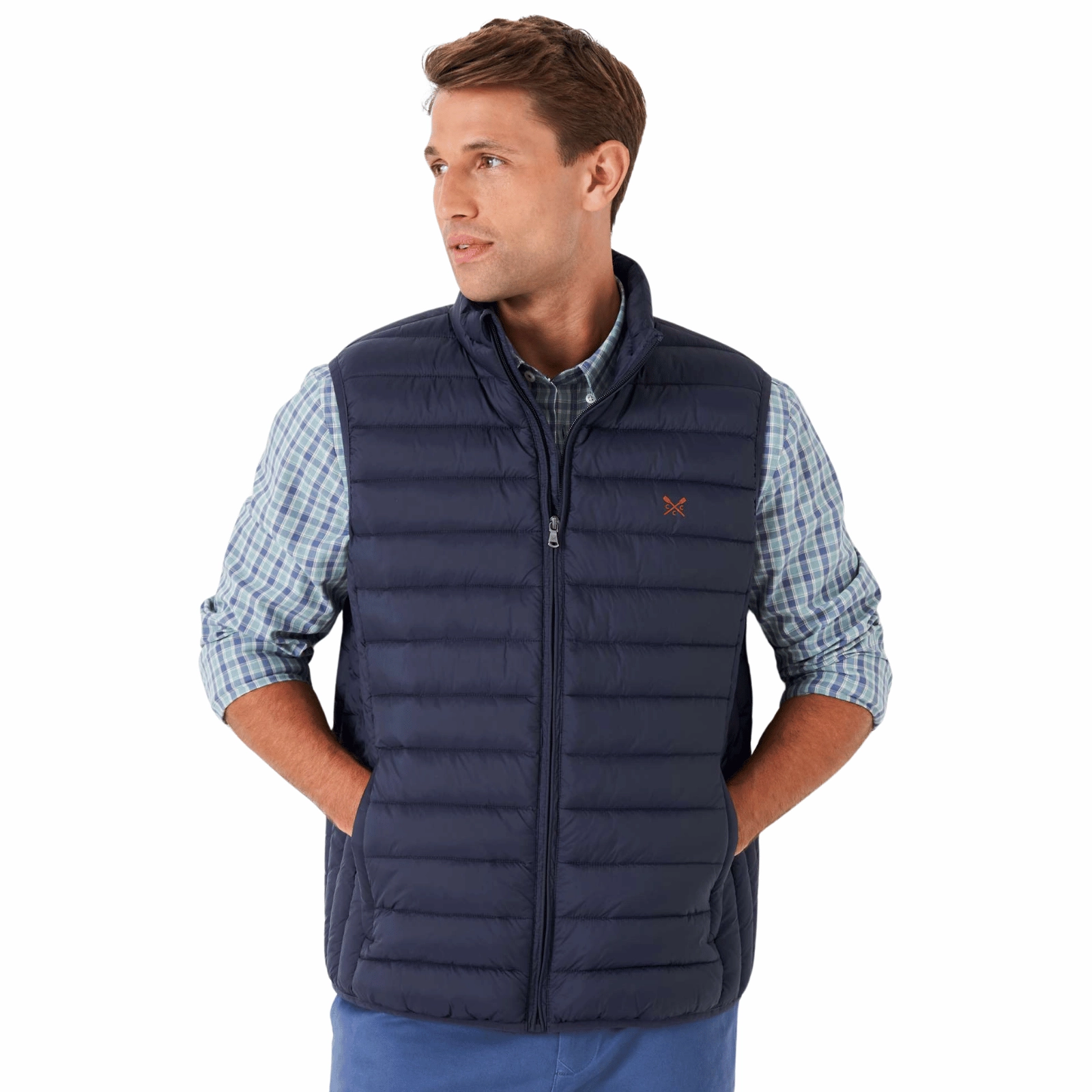 Crew Clothing Mens New Lowther Gilet OdorControlTreatment Mild Weather