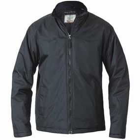 D555 Mens Rayford Big & Tall Light Padded Jacket - Black Everyday Active Style