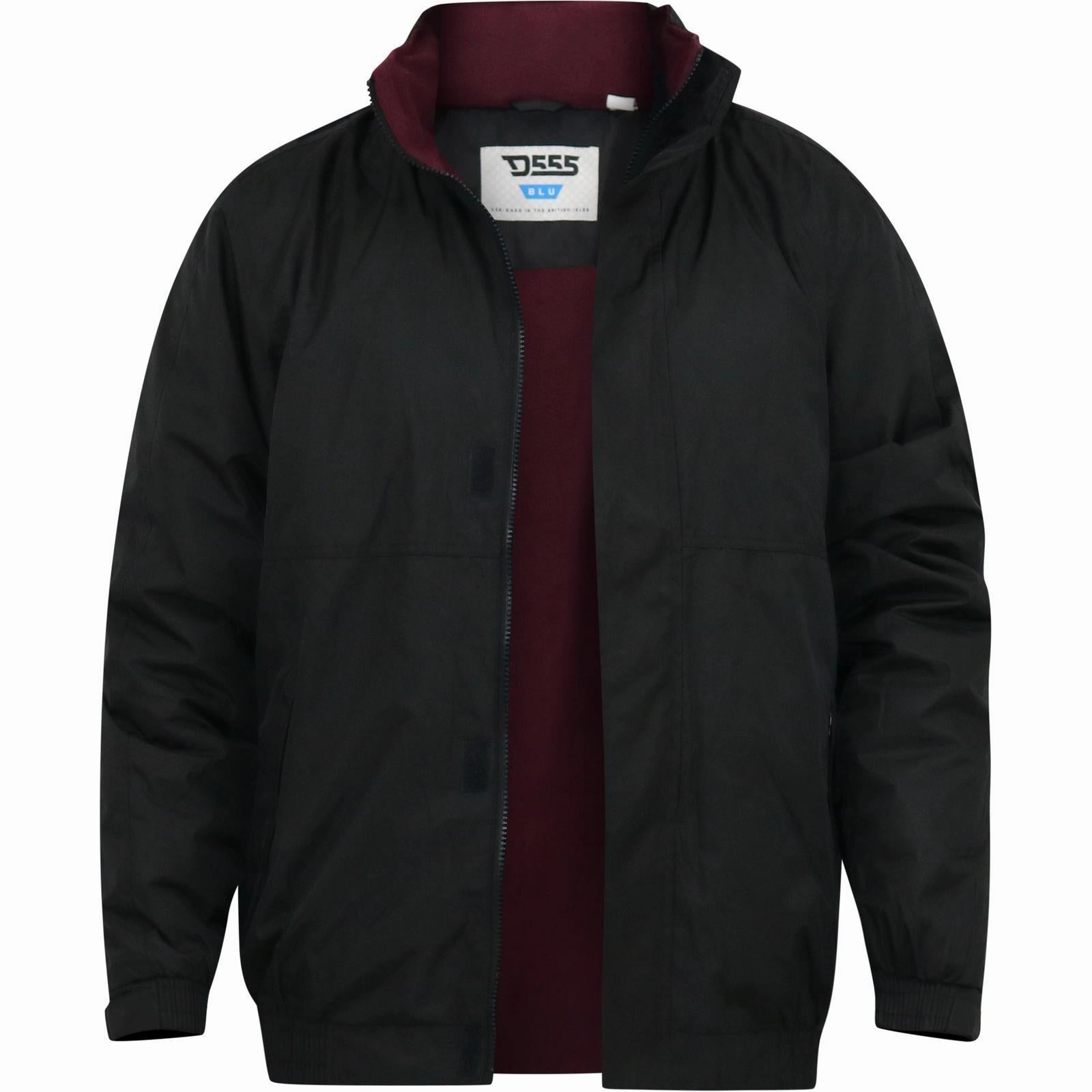 Pattern Print Durable Water Repellent D555 Mens Rudy Big & Tall Fleece Lined Jacket