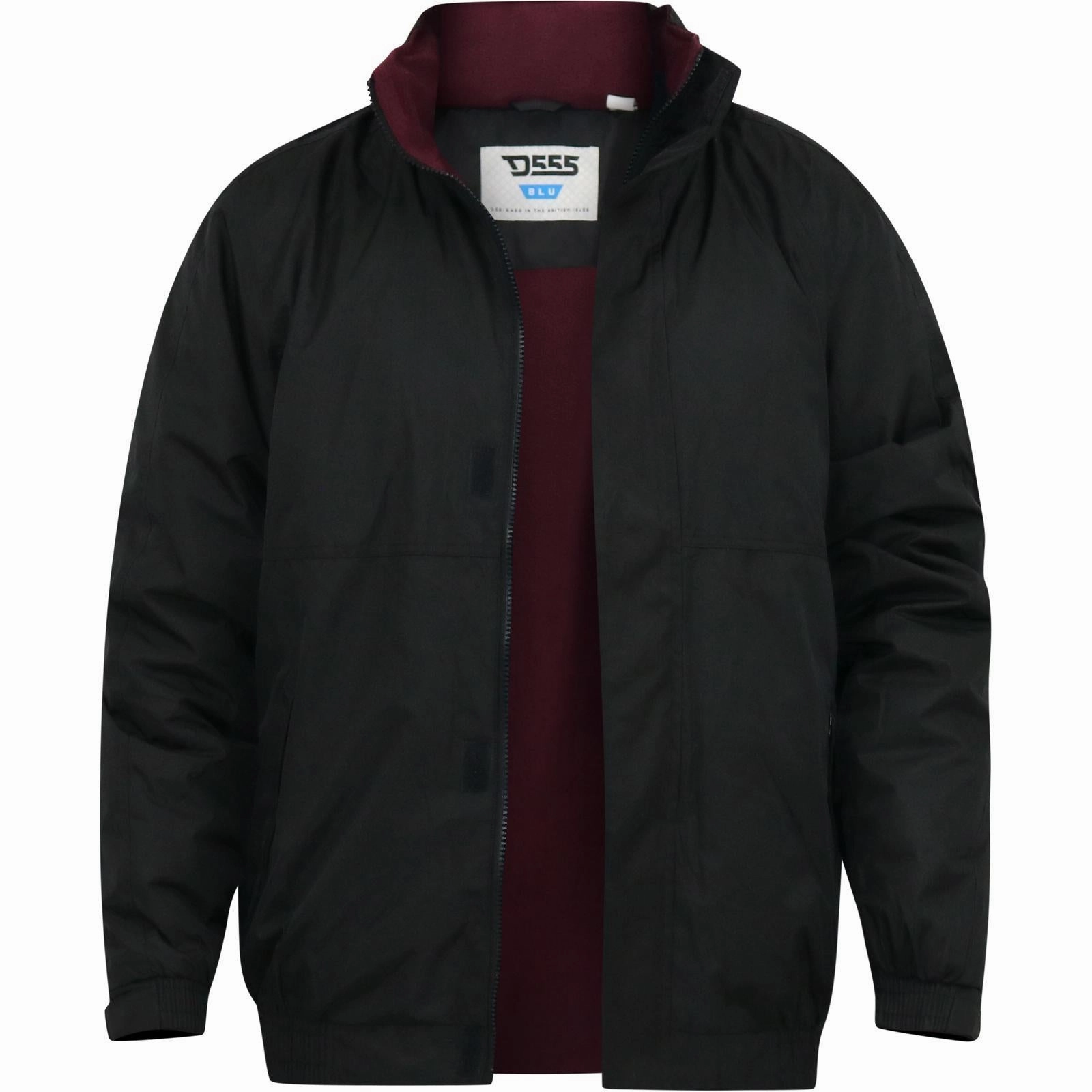 High Density Weave Microfiber texture D555 Mens Rudy Big & Tall Fleece Lined Jacket