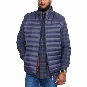 D555 Mens Wickham Big & Tall Puffer Gilet Jacket Layering Compatible Cut