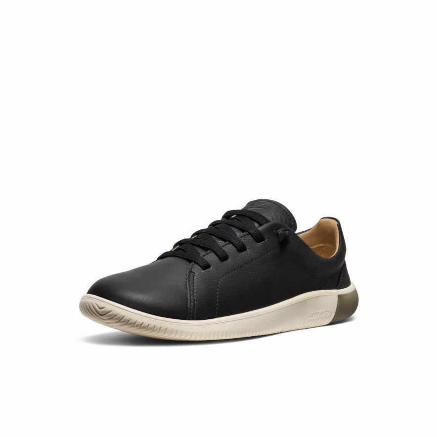 Stylish Form Men's KNX Leather Sneaker  |  Black/Star White