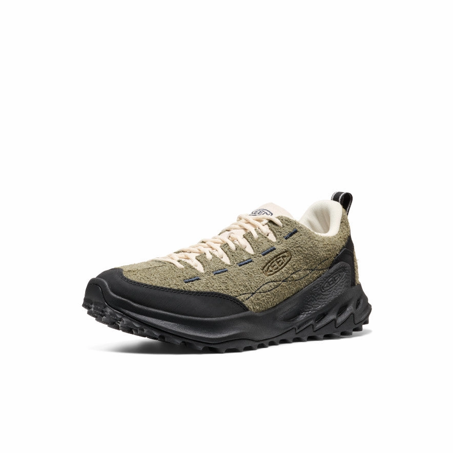 Men's Jasper Zionic Sneaker  |  Dark Olive/Birch Touch Of Style Moisture   Wicking